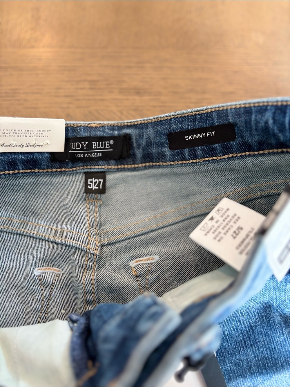 Judy Blue Medium Light Wash High Rise Jeans - Picture 4 of 12